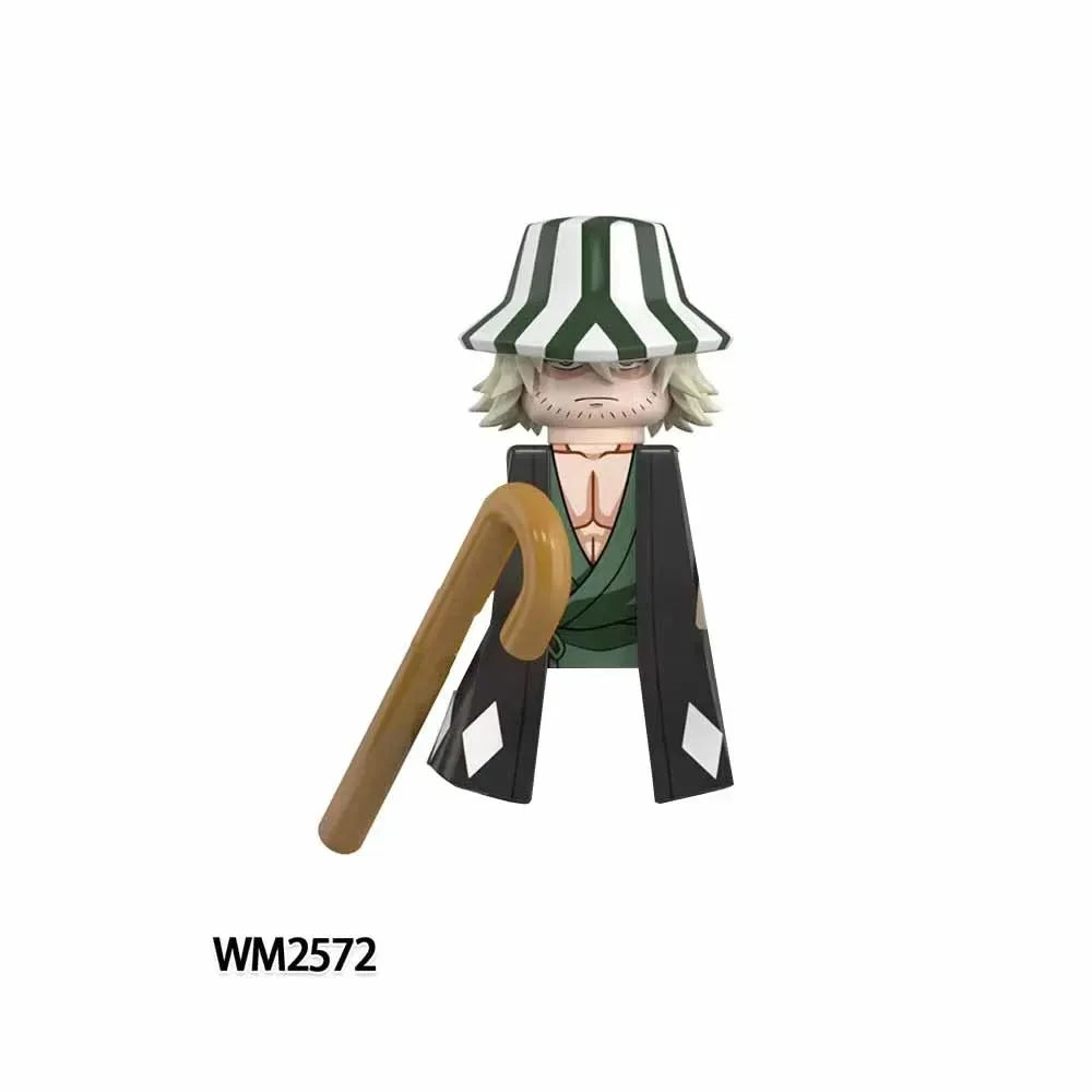 Blind Box KDL816 KDL824 Building Blocks Mini Model Figures Anime Bleach Kurosaki Ichigo Kuchiki Rukia Cartoon Christmas Gift Toy