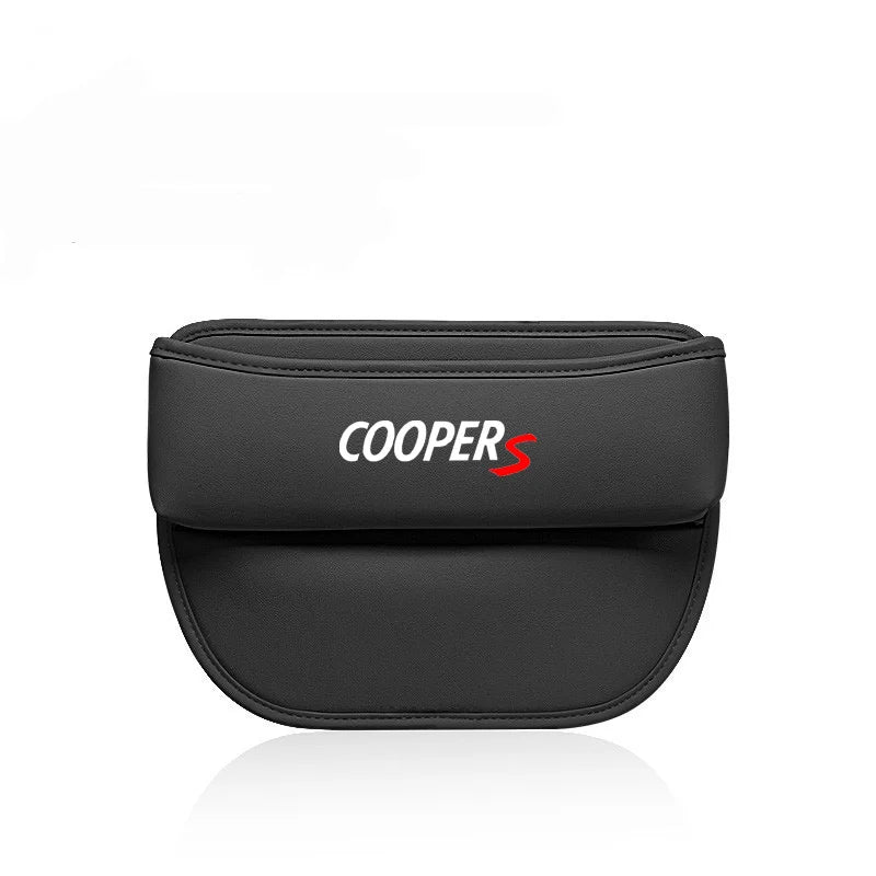 Car Front Seat Slit Catcher Side Seat Gap Filler Organizer Special Seat Crevice Storage Box for Mini Coopers R55 R56 R60 R61 F54