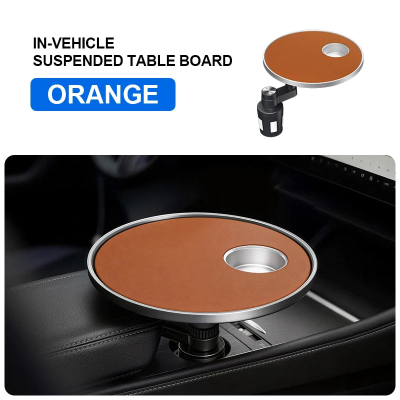 Multifunctional Car Cup Holder Extension Bracket Small Tray Auto Interior Organizer - Dining Tray Storage for Vehicle Interior