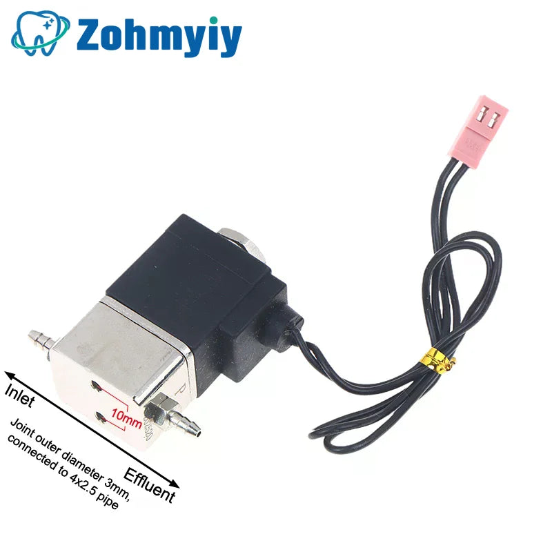Dental Scaler Valve Water Supply Solenoid Universal For Ultrasonic Cleanser DC/30V Electromagnetic Valve