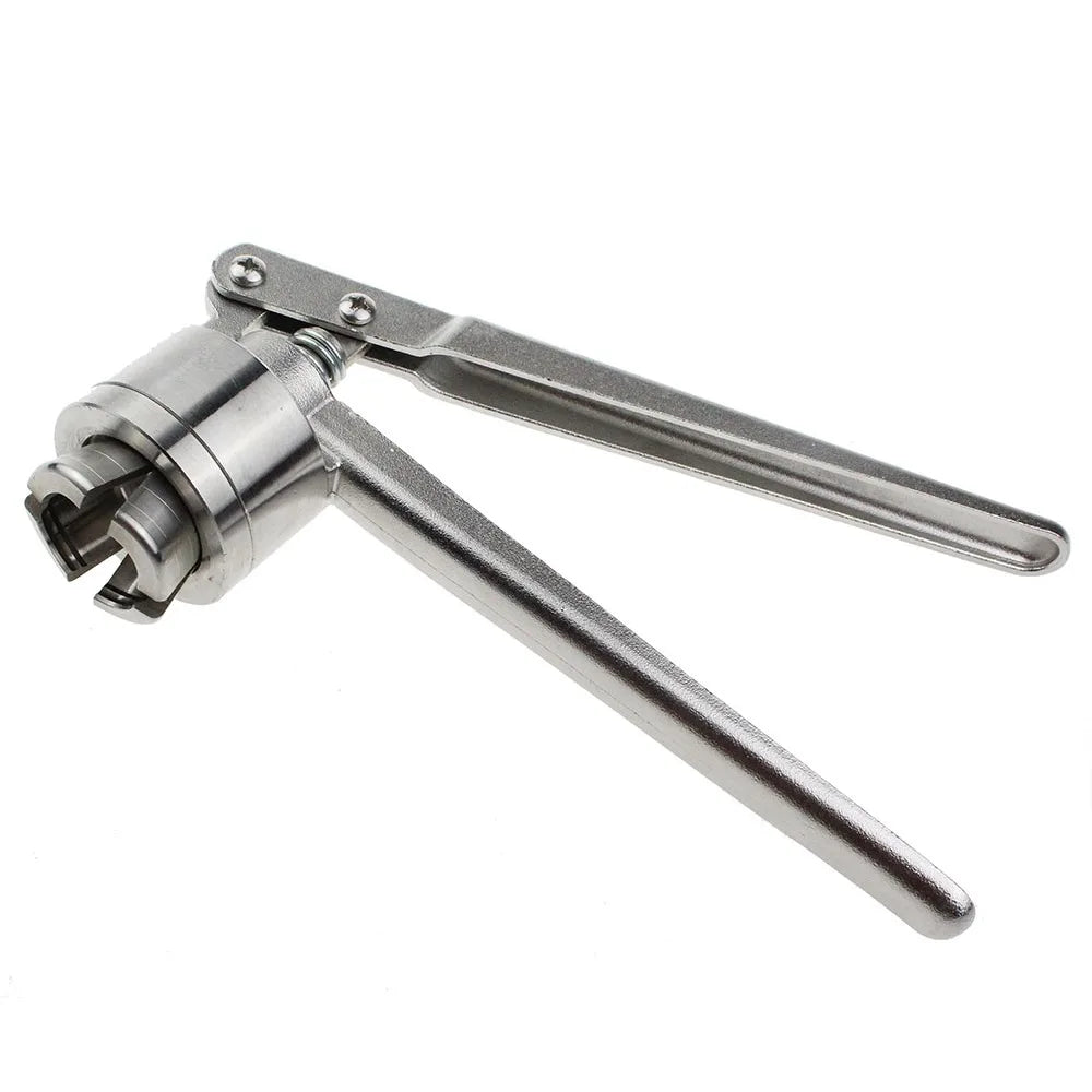 1Pc Stainless Steel Manual Vial Crimper Hand Sealing Machine For Crimping 20mm Flip Off Cap Bottle Clamp Pliers Capping Machine