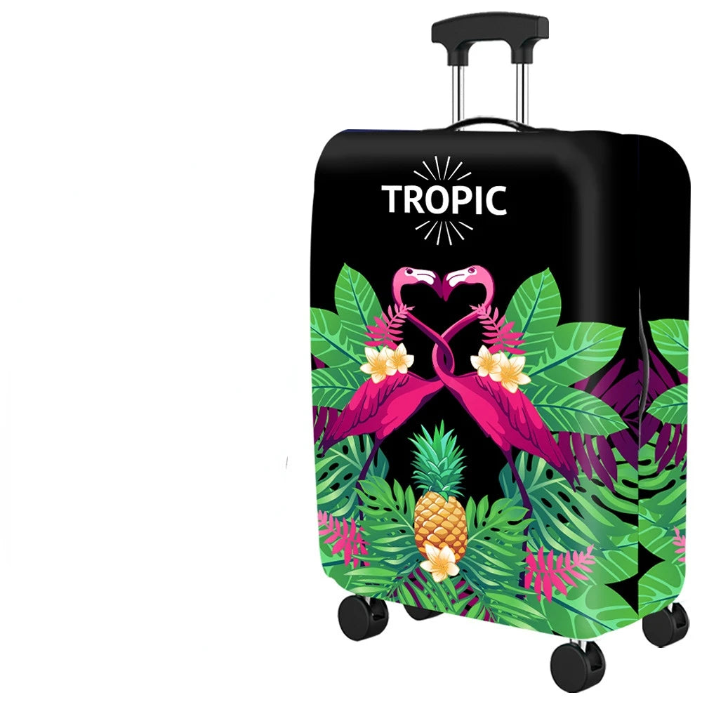 Popular Luggage Protective Cover Elastic Cloth Thickened Dust-proof Trolley Suitcase Cover Travel Accessories For 18-30Inch Case