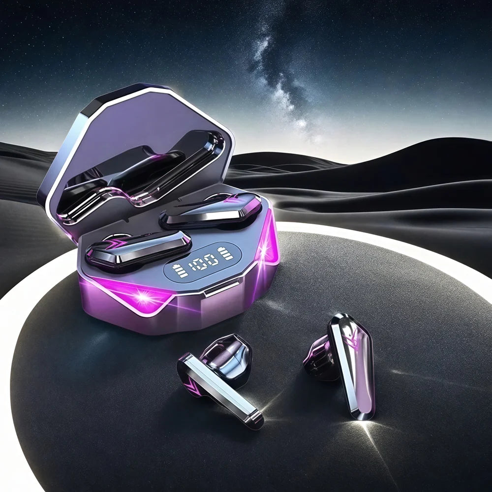 New TWS headset Bluetooth wireless gamer headset gamer with microphone hands-free apply to smartphones