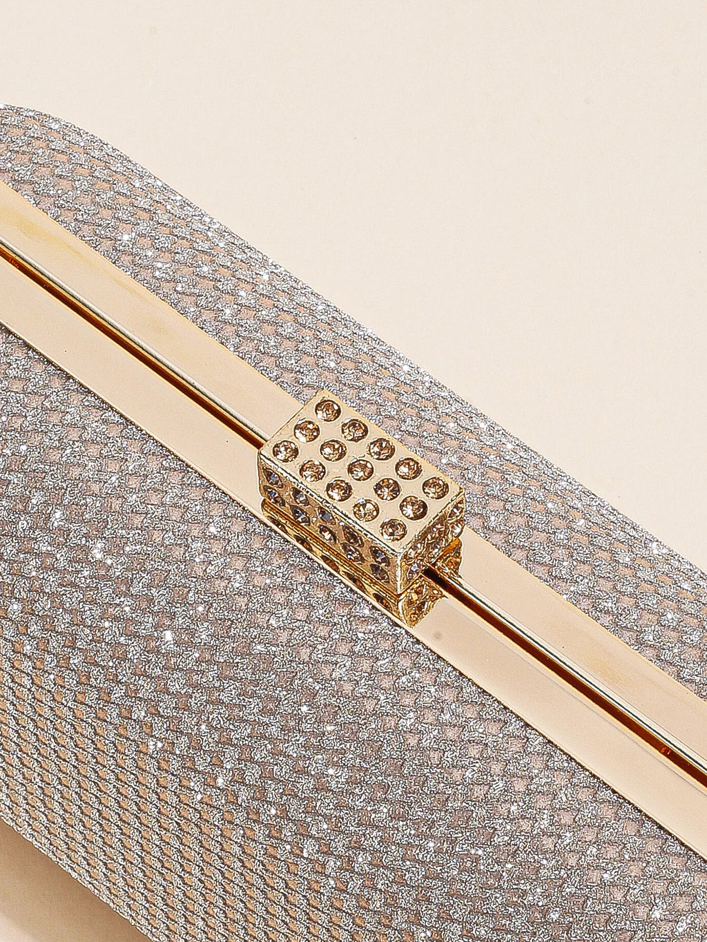 1PC Sliver Sparkling Women Evening Purses Clutch Bag，Rhinestone Formal Party Clutches， Wedding Purses  Prom Handbags