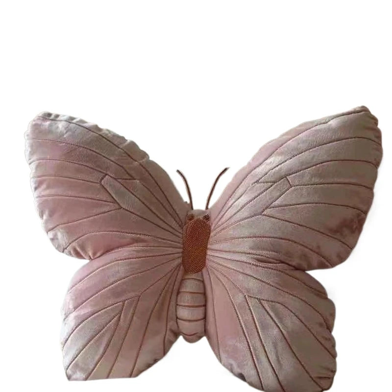 Ins Wind Girl Heart Butterfly Pillow Pillow Soft Pink Butterfly Hug