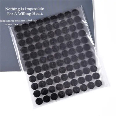 10-30mm Self Adhesive Sticky Dots Strong Glue Magic Sticker Disc Transparent White Round Belcro Adhesivo Hook and Loop Tape
