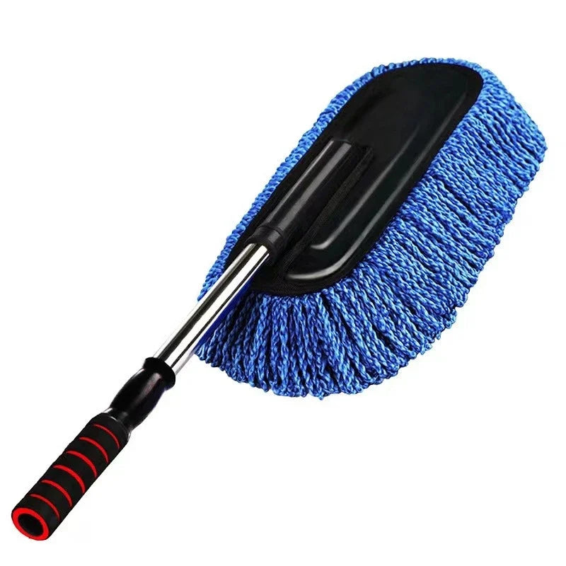 Microfiber Car Wash Brush Mop Kit Duster Washing Car Tools Accessori Mitt Sponge With Long Handle Car Cleaning Supplies Kit