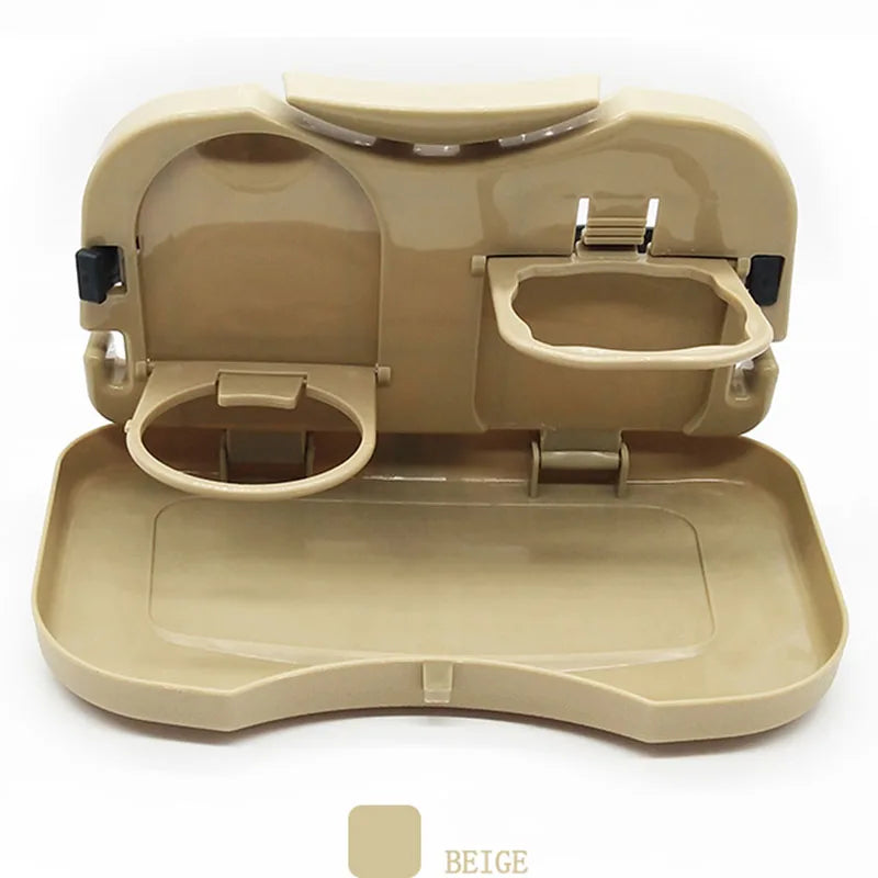 1Pc Folding Universal Car Bracket for Food Tray Drink Holder Auto Back Rear Seat Table Tray Phone Holder Car Storage Box
