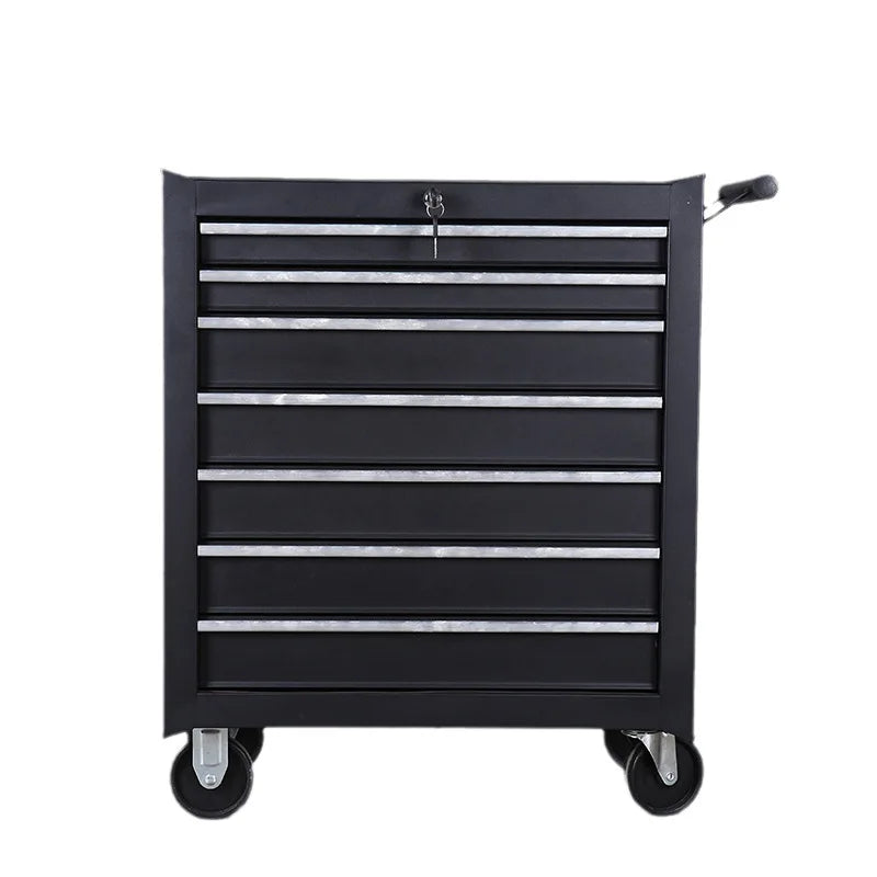 7-Drawer Tool Cabinet Auto Car Repair Rolling Tool Trolley Multifunctional Workshop Home Toolbox Cabinet Iron Storage Box 수납장