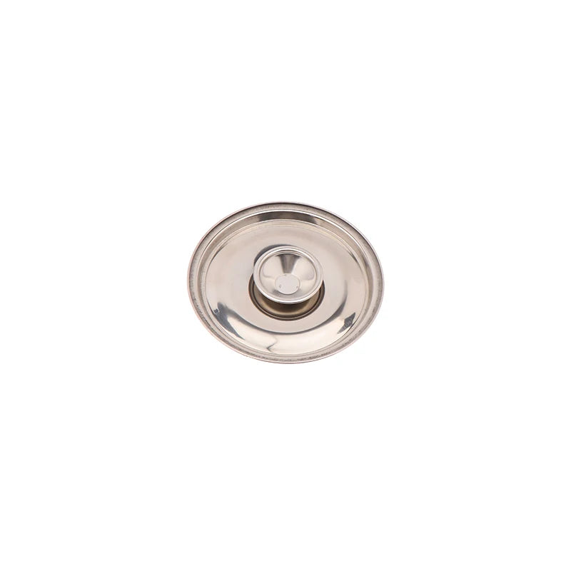 10-26cm Round Pot Lid Thicken Stainless Steel Saucepan Cover Replacement Universal Kitchen Food Lid Kitchen Supplies