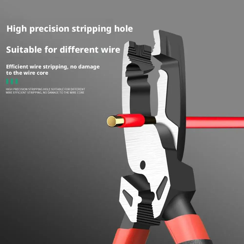 Multi-Function Use Sliding Tooth Screw Pliers For Screw Removal Rusty Wire and Carp Pliers with Non-Slip Jaws