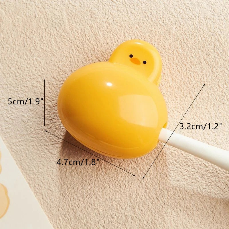 Portable Toothbrush Head Cover Dustproof Protective Cap Plastic Clip For Household Travel Bathroom