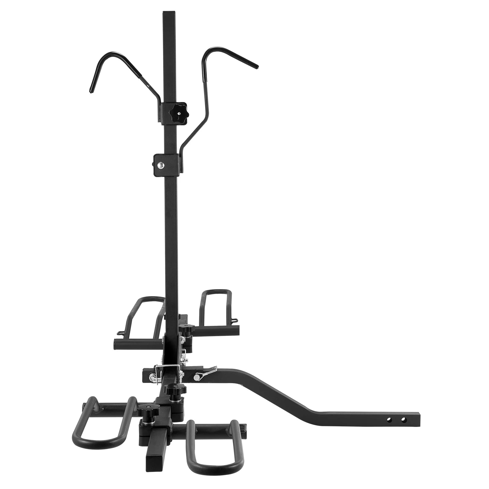 SucceBuy Hitch Mount Bike Rack 2-Bike Platform Style 80 LBS Max Capacity for 1.25-/2-inch Receiver Bike Carrier for Car