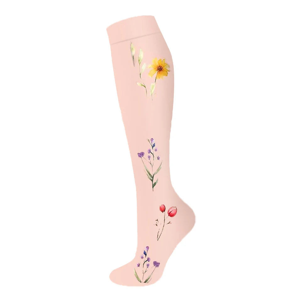 Men Women Compression Sock for Leggings Breathable Running Pressure Soccer Adult Edition Network Pressure Nurse Socks