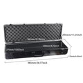 Aluminum Alloy Tool Case Large Capacity Suitcase Shockproof Instruments Equipment Protective Box Portable Hardware Storage Box
