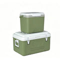 6/9/15/24/30L Green Large Capacity Camping Refrigerator Portable Fishing Car Outdoor Beach Picnic Barbecue Ice Bucket for Home U