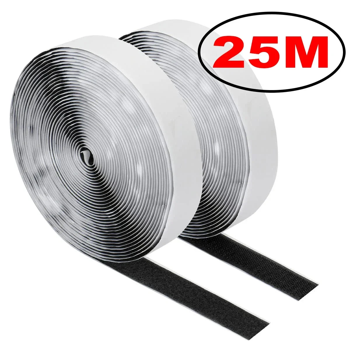 1-25M Velcros Self Adhesive Hook And Loop Tape Fastener House Diy Magic Tap Auto Adhesive Strong Glue Stickers Sticker Strap