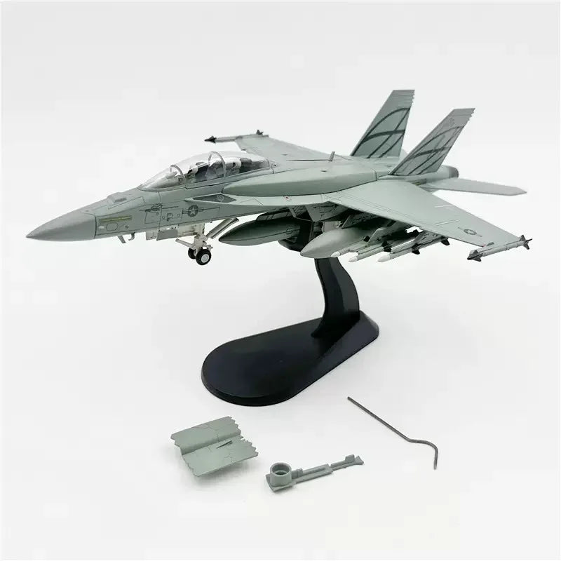 1/72 Scale U.S. F/A-18F Hornet F18 Carrier-Based Fighter Aircraft Diecast Finished Military Plane Model Collection Ornament