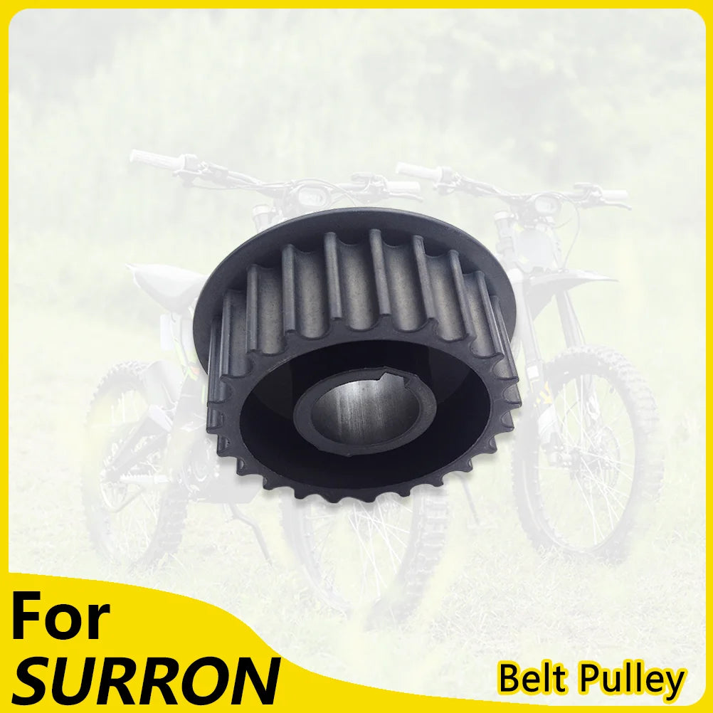 For SURRON Front Belt Pulley Motorcycle Original Part Engine Drive Wheel  Light Bee X S Segway X260 Transmission Wheel