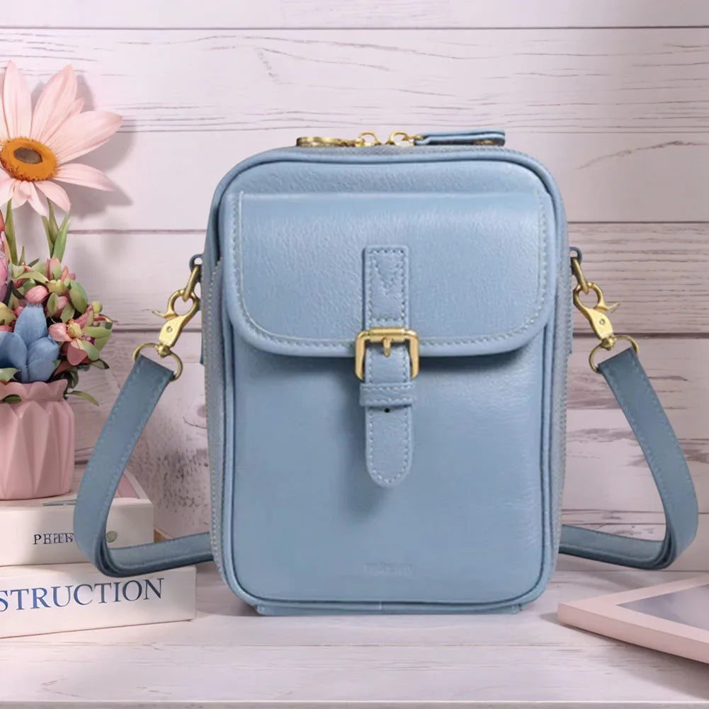 Retro Crossbody Bag Large Capacity Shoulder Bag Fashionable Mini Crossbody Purse Adjustable Removable Strap Wallet Purse