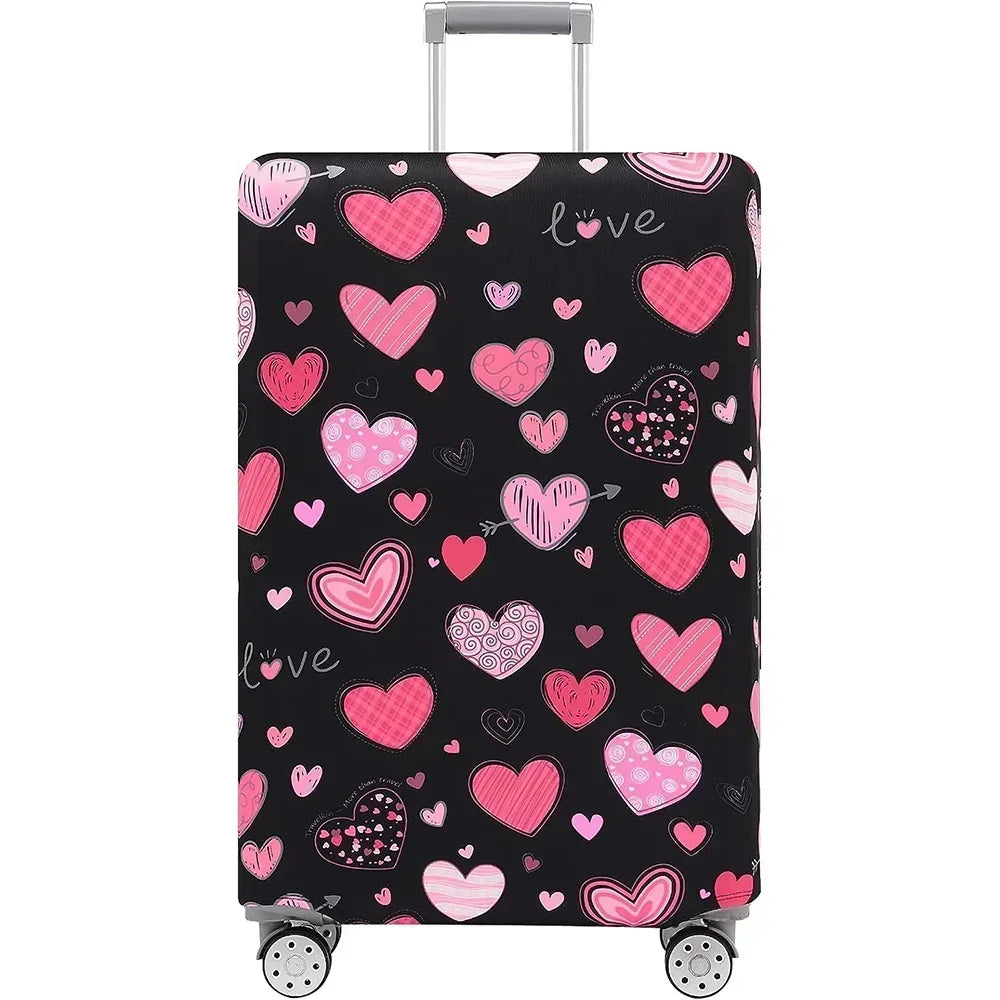 Luggage Cover Stretch Fabric Suitcase Protector Baggage Dust Case Cover Suitable for18-32 Inch Suitcase Case Travel \[p';[[l