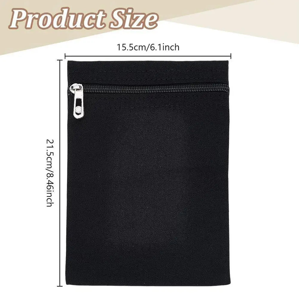 Anti-Theft Clothing Pocket Sew-In Security Zipper Pouch For Jacket Coat Hoodie, Hiddens Pocket For Travel Detachable Side Pocket