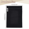 Anti-Theft Clothing Pocket Sew-In Security Zipper Pouch For Jacket Coat Hoodie, Hiddens Pocket For Travel Detachable Side Pocket