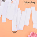 36PCS Transparent Clear Double Sided Tape for Clothing Dress Body Skin Anti-Exposure Adhesive Sticker Strips