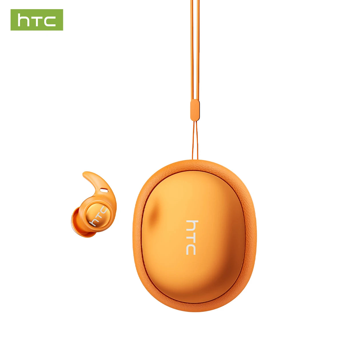 HTC NE76 Bluetooth Earbuds Mini Sleeping Earbuds for Wireless Earphones AI Translator, Noise Reduction Long Battery Headphones