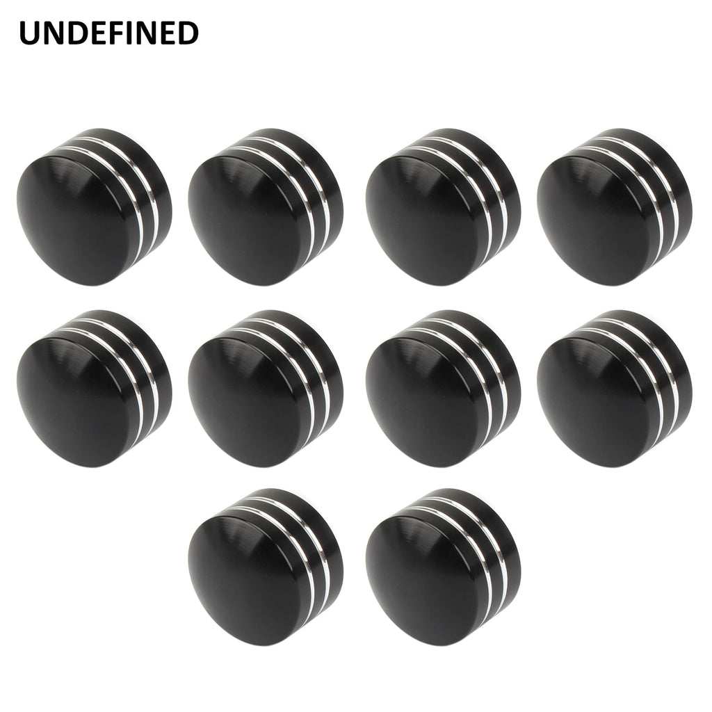 Motorcycle Engine Head Bolts Screw Toppers Cover Caps Nuts CNC Aluminum For Harley Touring Dyna Sportster Softail Twin Cam