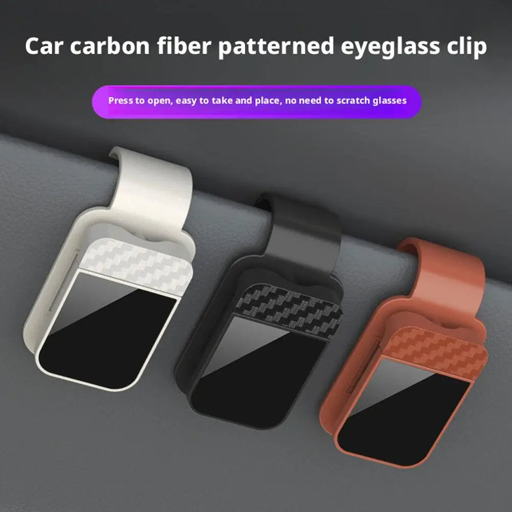 Car Sun Visor Eyeglass Frame Car Glasses Clip Universal Clip Sunglasses Sun Glasses Holder Visor Car Interior Accessory Aut N8H9