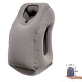 Upgraded Inflatable Air Cushion Travel Pillow Headrest Chin Support Cushions for Airplane Plane Car Office Rest Neck Nap Pillows