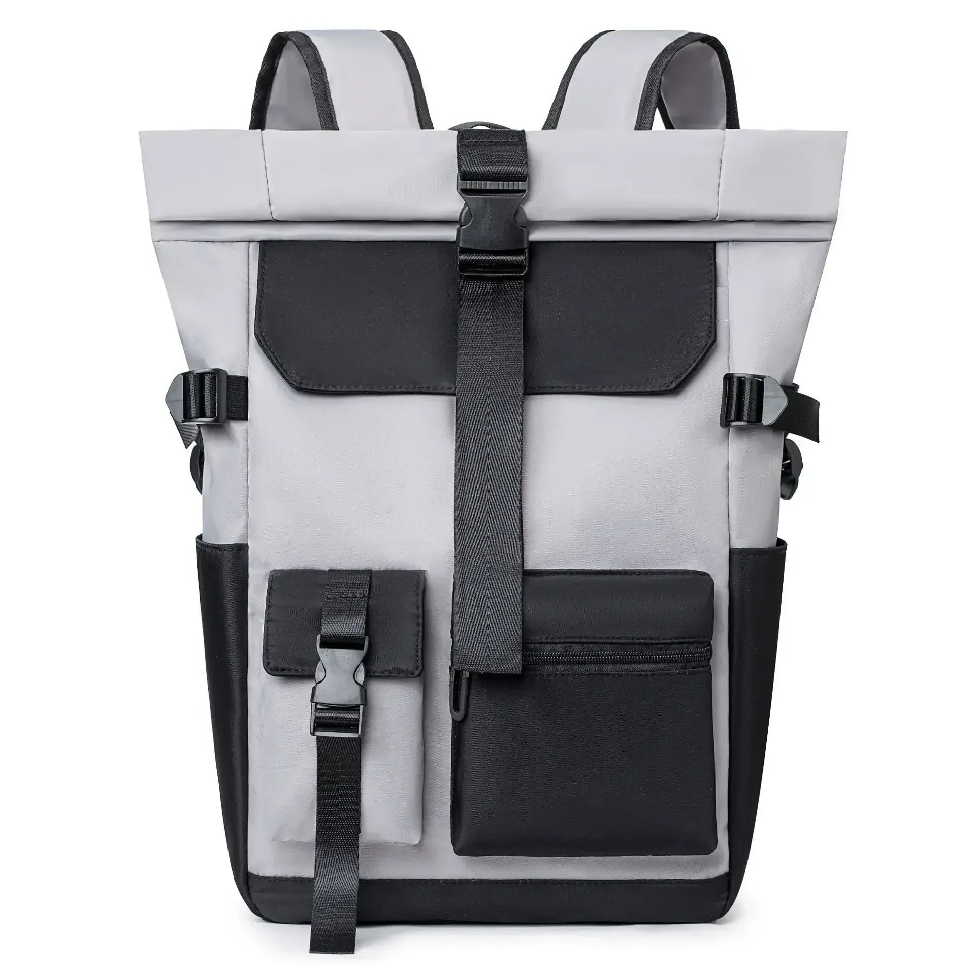 Waterproof Outdoor Sports Leisure Travel Daypack Roll Up Men Laptop Backpack Computer Bag for Outdoor Travel Camping Hiking