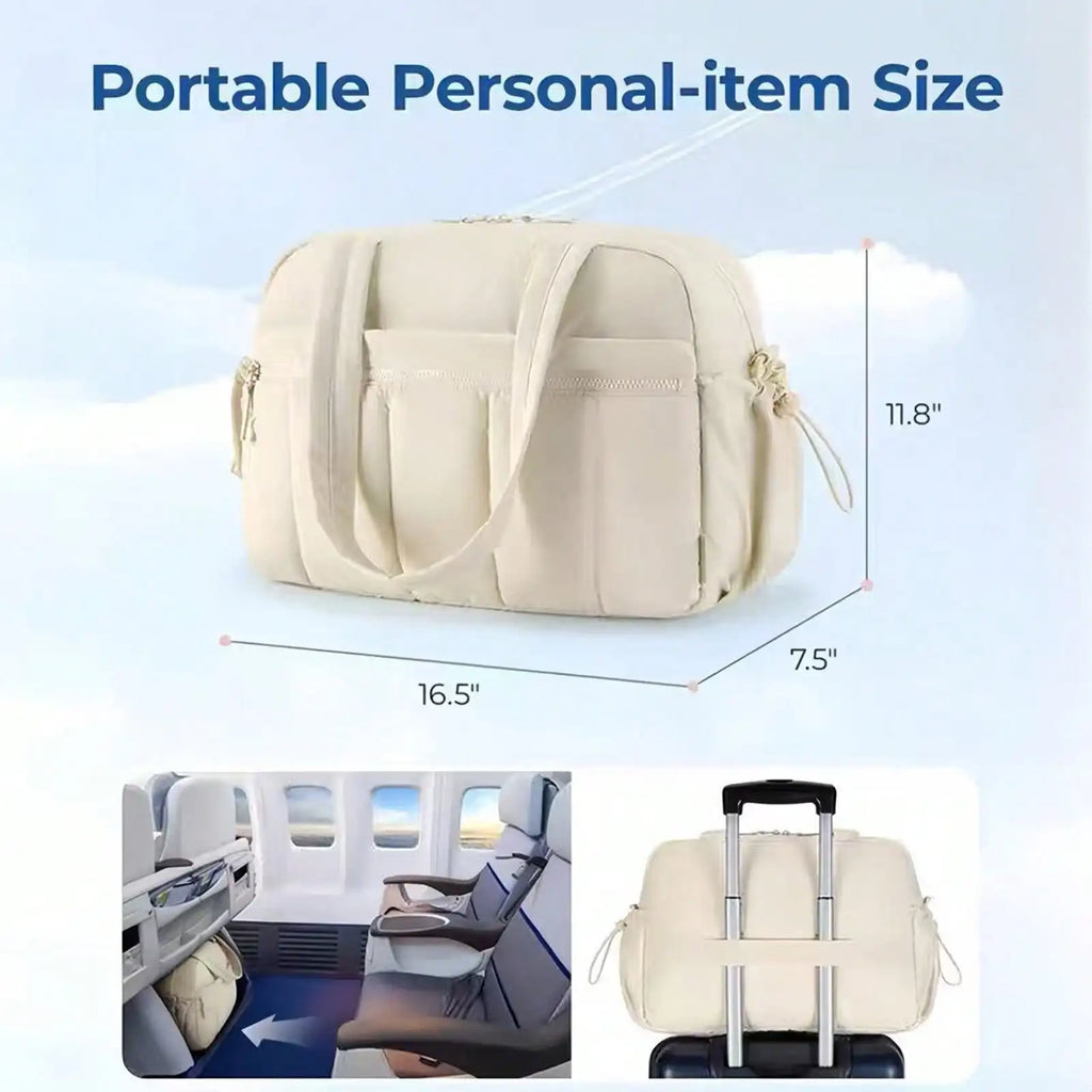 Large Capacity Gym Bag , Duffle Bag for Travel with Wet Pocket, Lightweight Carry on Weekender Duffel,  Multi-compartments Waterproof Shoulder Bag