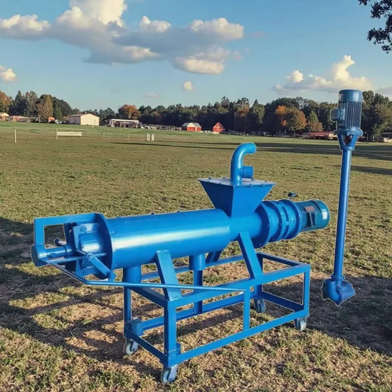 Customized Dung Drying Machine Chicken Dung Manure Dewatering Vertical Manure Dewatering Machine