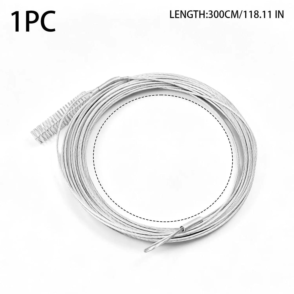1.5/3/6m Car Drain Dredge Detailing Cleaning Tool Cleaning Scrub Brushes Extended Auto Sunroof Long Hoses Car Accessories