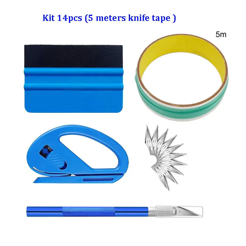 Vinyl Wrap Tool Knife-Less Cutting Tape Design Line Car Graphics Cutting Tool Vinyl Film Wrapping Edge Detailer Tape 5/10M