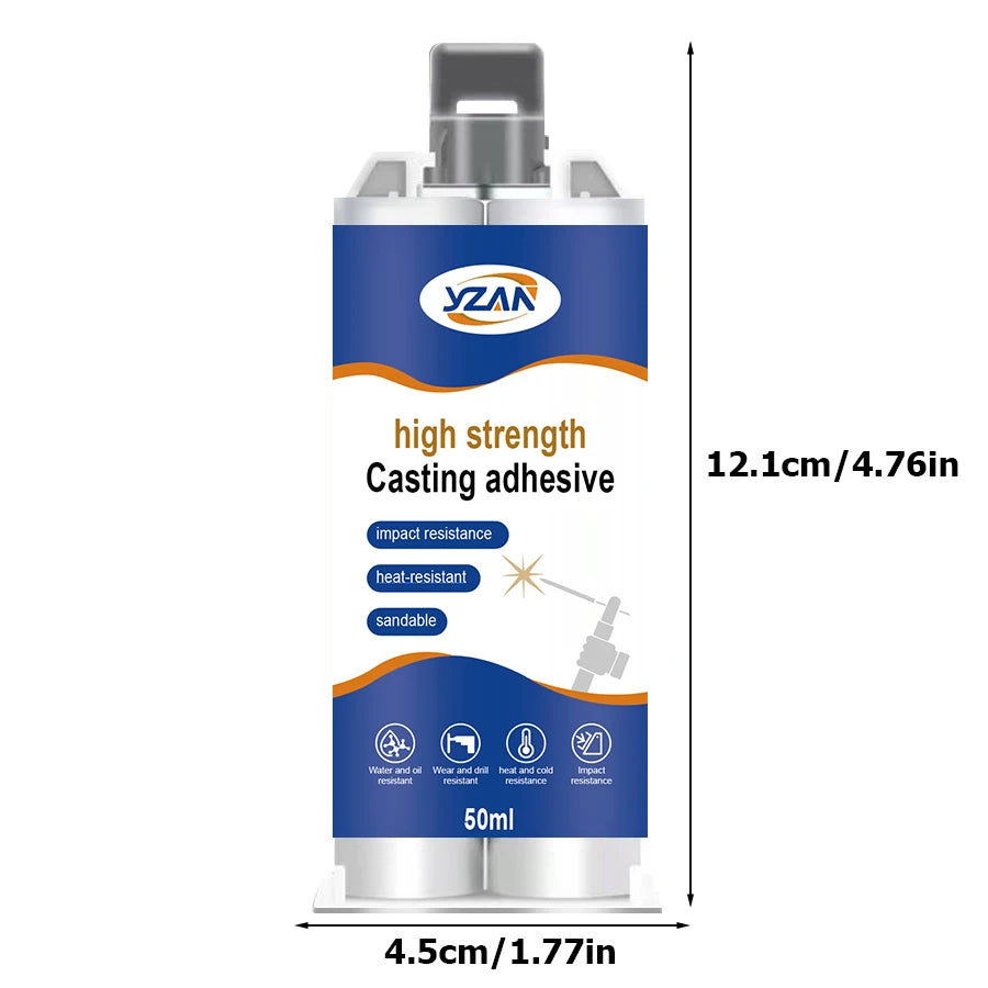JXVX Welding waterproof epoxy casting adhesive, the strongest bonding filler for metals, plastics, cement, and various materials