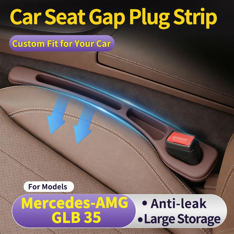 Custom Fit for Mercedes-AMG GLB 35 Car Seat Gap Filler, Crevice Storage, Prevent Phone Slipping, Practical Side Storage Gadget