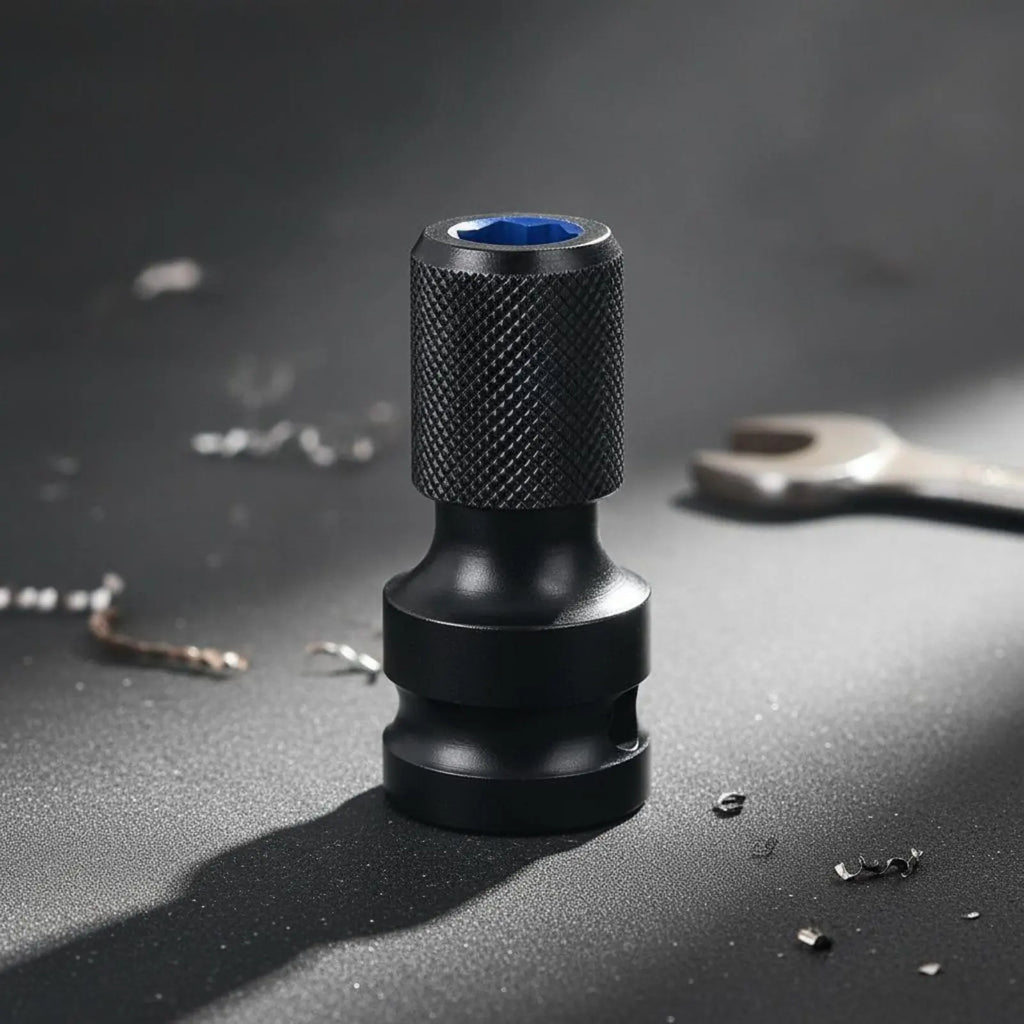 2 Pieces 1/2 to 1/4 Adapter CrMo Steel Shock-Resistant Wrench Adapter Quick Release Socket Converter Rust Resistant Tool