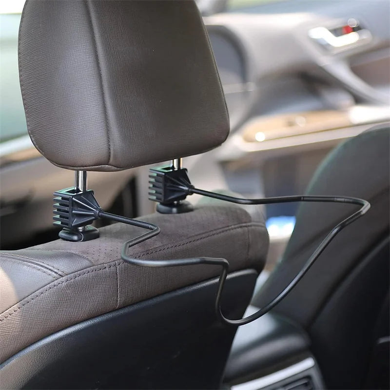 CA 1pc new Car Hat Rack Stainless Steel Car Hat Clothes Storage Bracket Cowboy Hat Holder Rack For Truck SUV Car