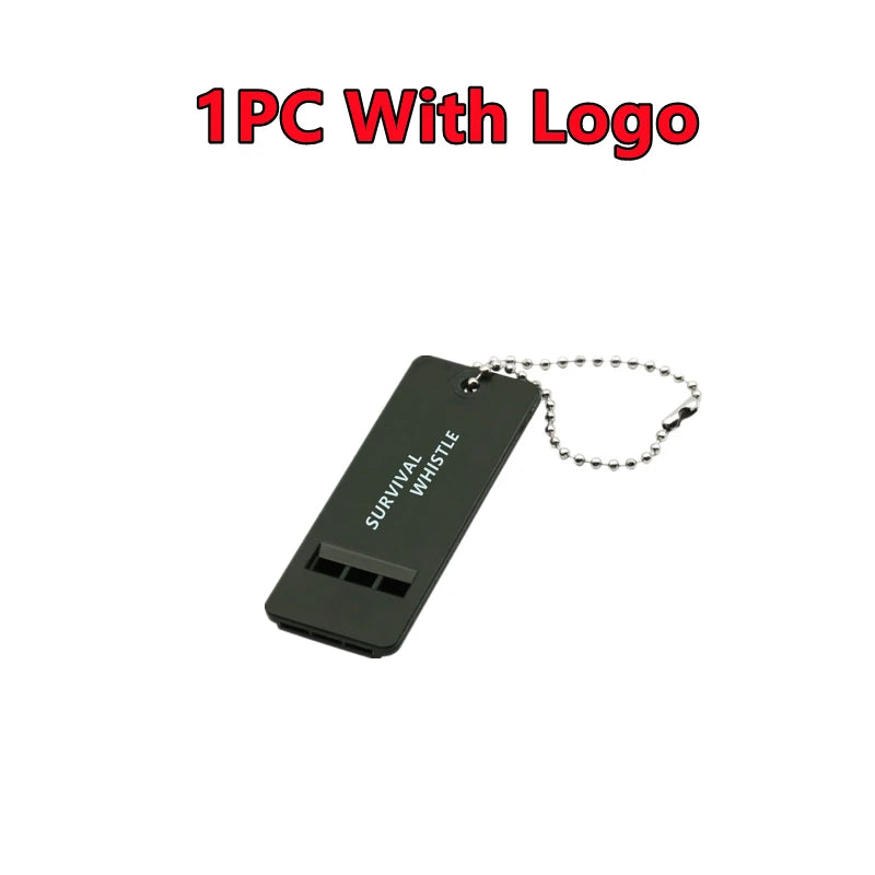 10/5/3/1PC 3-Frequency Whistle High Decibel Survival Portable Outdoor Multiple Audio Whistle Camping Emergency Hiking EDC Tools