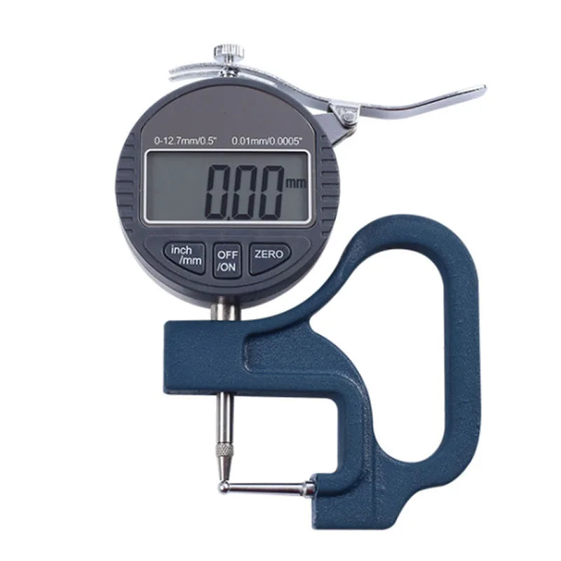 High quality 0-10 0.01mm digital tube thickness gauge 0-12.7mm for measuring curved surface'thickness Measurement Tools