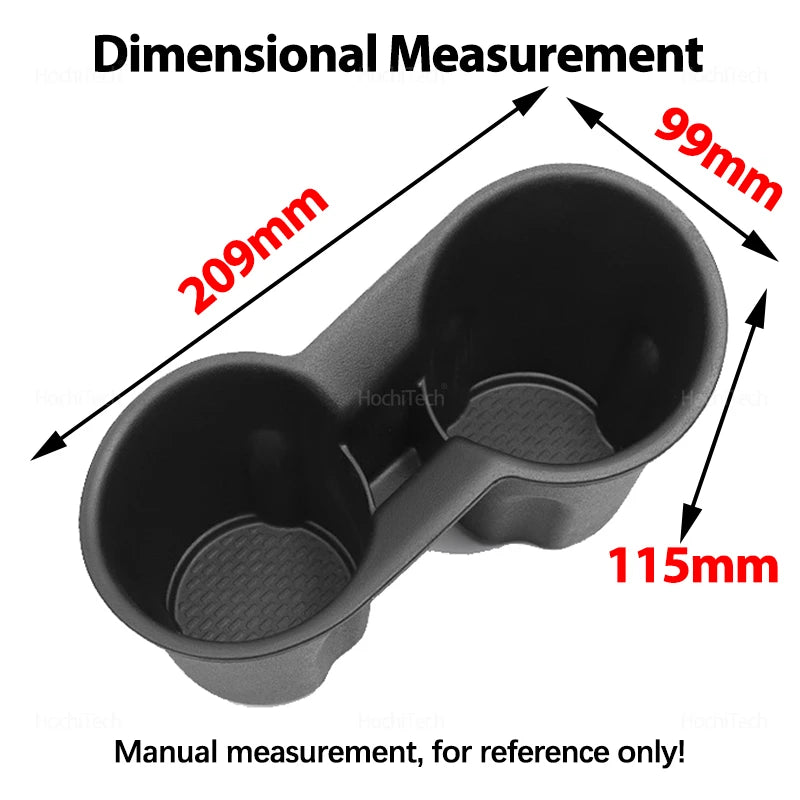 Multifunctional Car Water Cup Holder Beverage Holder Central Control Storage Box Interior for Subaru Crosstrek GU 2024 2025 2026