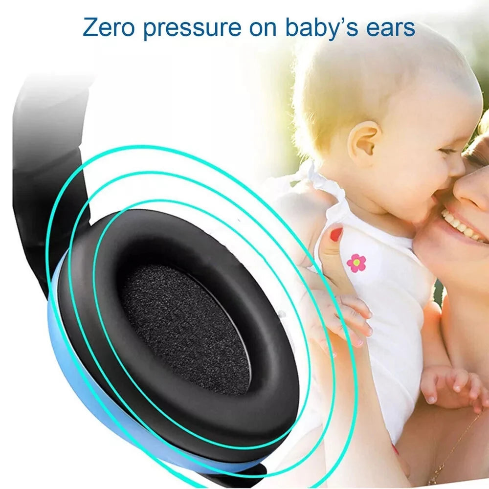 YHKEMA Anti Noise Baby Headphones Hight Quality Kids Ear Protection Earmuffs Reduction Soundproof Headphones Children Protective