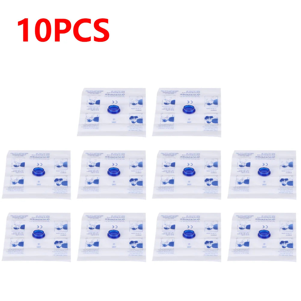 1-10PCS Disposable Emergency Artificial Respiration Mouth-Mouth CPR Face Shield Pocket Size One Valve CPR Mask for Adults Kids
