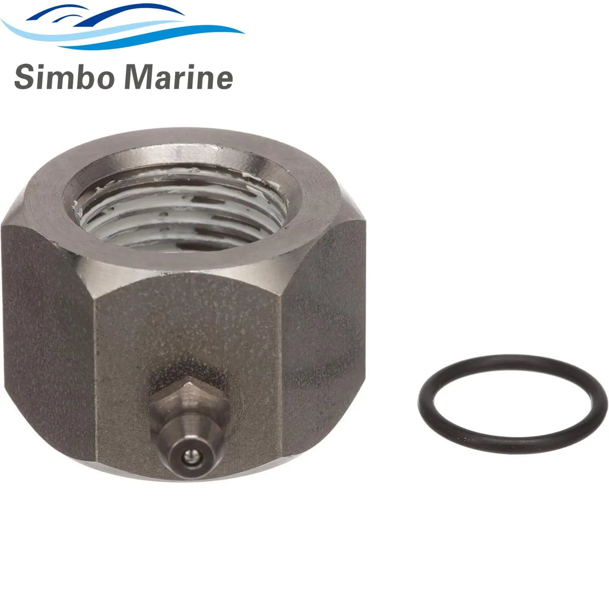 28251 Marine Steering Tube Cable Grease Nut 7/8 In for OMC Mercury Mariner Johnson Evinrude Nissan Suzuki 2861 FSM068