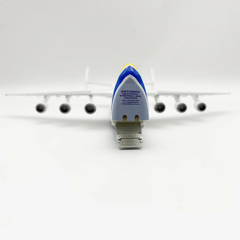 New 30cm AN-225 Airplane Model Toy Kit cabin door Openable Antonov 225 Mriya Cargo Plane Model for Collections and Displays