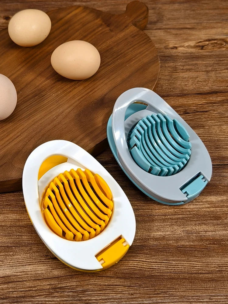 Multifunctional Egg Cutter 304 Stainless Steel Egg Slicer Fruit Salad Slicer Preserved Egg Separator Kitchen Gadget