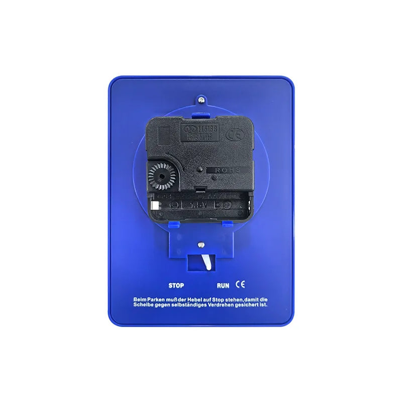 Car Parking Disc Timer Plastic Disc Parking Time Tool Portable Parking Lot Clock Arrival Time Display Timer Clock